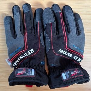 Red Wing Black and Gray Gloves